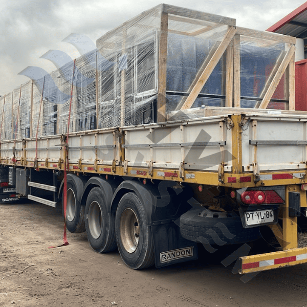 Ductos de ventilación en pallet