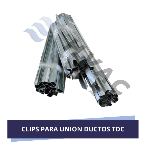 CLIPS PARA UNION DUCTOS TDC