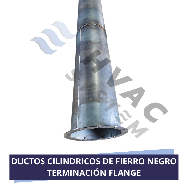 DUCTOS CILINDRICOS TERMINACIÓN FLANGE