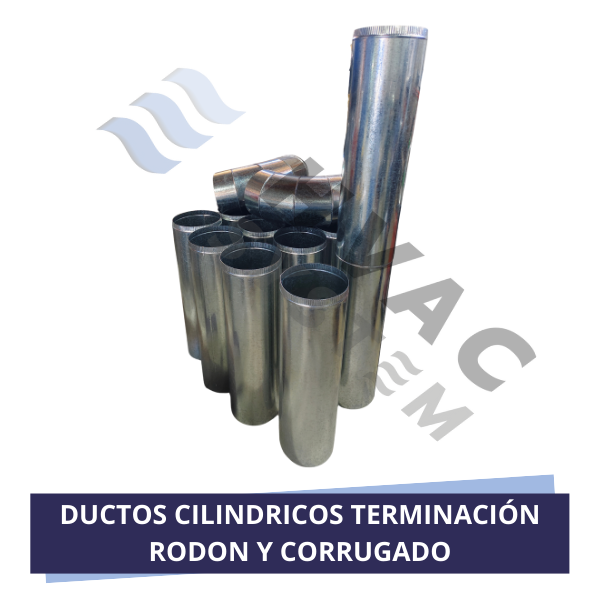 DUCTOS CILINDRICOS TERMINACIÓN RODON