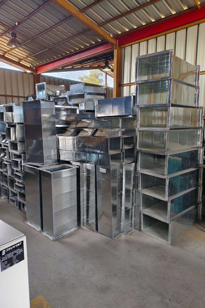 TALLER DE DUCTOS DE VENTILACION